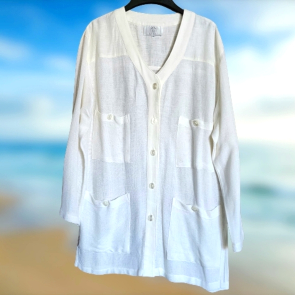 Vintage MZM Sport Long Sleeve Top Size M